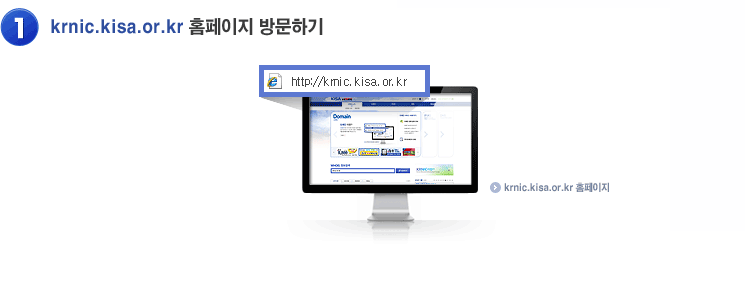 1. krnic.kisa.or.kr 홈페이지 방문하기. http://krnic.kisa.or.kr